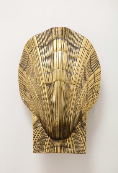 Sconces shell bronze from 1970
