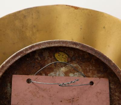 Sconces shell bronze from 1970