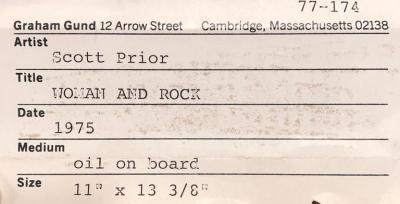 Scott Prior Woman and Rock 1975