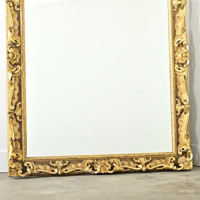 Scottish 19th Century Carved Gilded Frame with New Mirror
