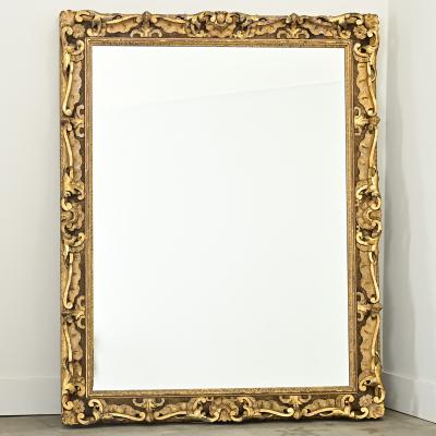 Scottish 19th Century Carved Gilded Frame with New Mirror