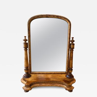 Scottish Cheval Table Dressing Mirror