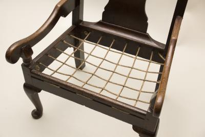 Scottish Fireside Lambing Chair circa 1760