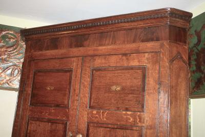 Scottish George III Period Corner Cabinet