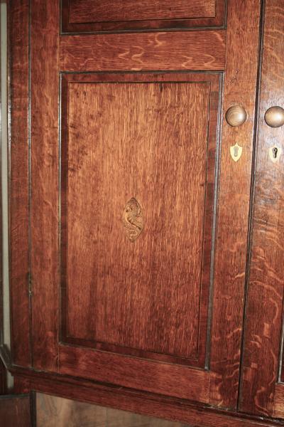 Scottish George III Period Corner Cabinet