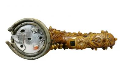Scottish Horn Snuff Mull
