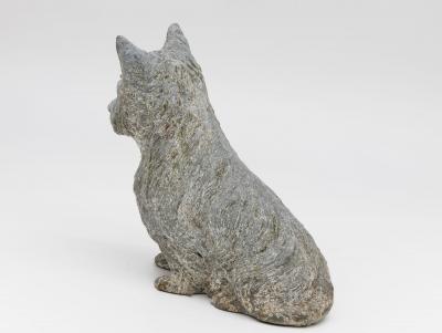 Scottish Terrier Cast Iron or Spelter Figurine UK Early 20th C 