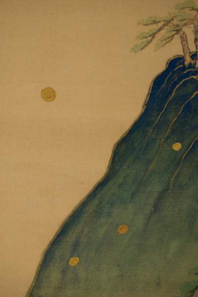 Scroll Mountains by Tomioka Tessai 1836 1924 