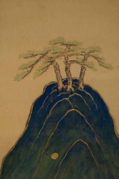 Scroll Mountains by Tomioka Tessai 1836 1924 