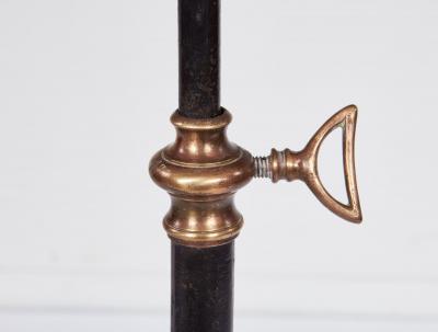 Scrolled Iron Floor Lamp