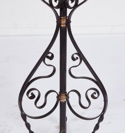 Scrolled Iron Floor Lamp