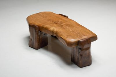 Sculpted Brutalist Coffee Table France 2025