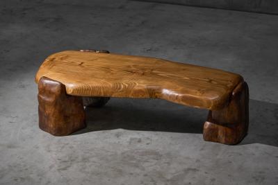 Sculpted Brutalist Coffee Table France 2025