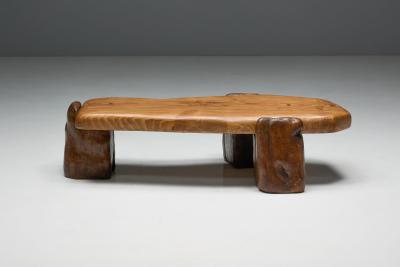 Sculpted Brutalist Coffee Table France 2025