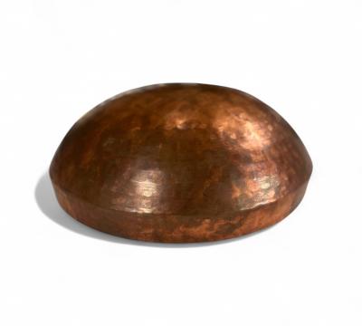 Sculpted Fruit Bowl Copper Ensamble Artesano 2024 Lot 774