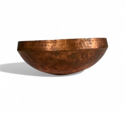 Sculpted Fruit Bowl Copper Ensamble Artesano 2024 Lot 774