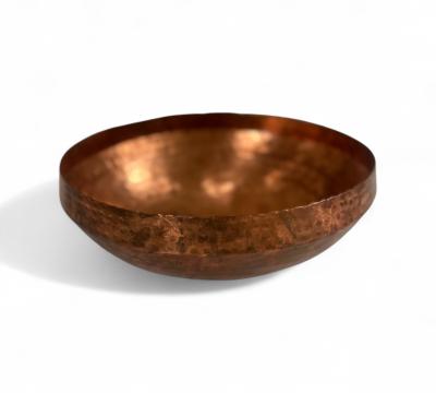 Sculpted Fruit Bowl Copper Ensamble Artesano 2024 Lot 774