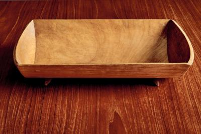 Sculpted Wooden Bowl by Glenwood