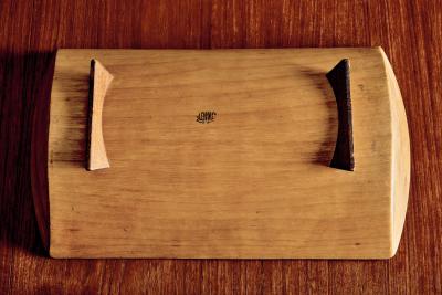 Sculpted Wooden Bowl by Glenwood