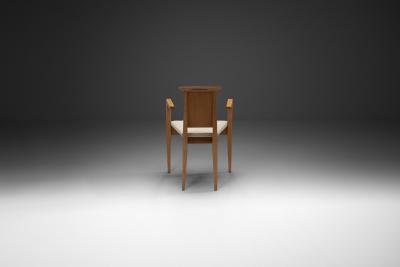 Sculptural Beech Prototype Chair by Stefan Wewerka Germany Late 20th Century