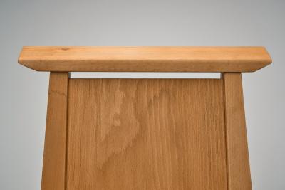 Sculptural Beech Prototype Chair by Stefan Wewerka Germany Late 20th Century