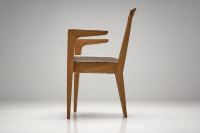 Sculptural Beech Prototype Chair by Stefan Wewerka Germany Late 20th Century