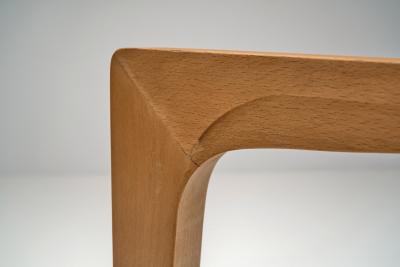 Sculptural Beech Prototype Chair by Stefan Wewerka Germany Late 20th Century