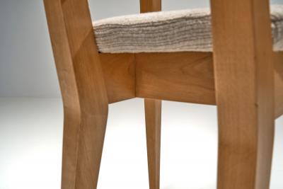 Sculptural Beech Prototype Chair by Stefan Wewerka Germany Late 20th Century