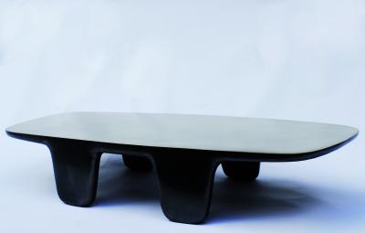 Sculptural BoBo Brass Coffee Table