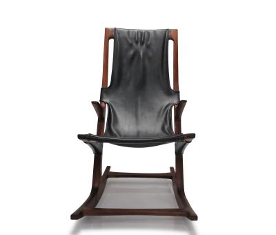Sculptural California Studio Craft Rocking Chair