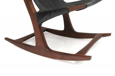 Sculptural California Studio Craft Rocking Chair