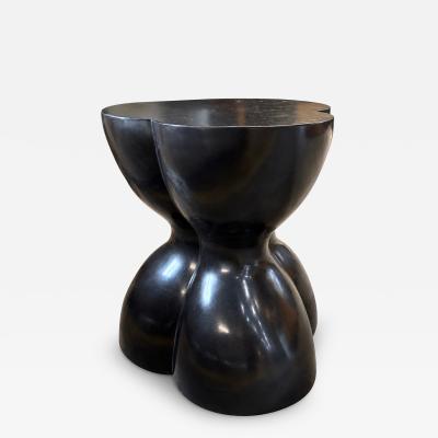 Sculptural Club Stool in Bronze by Elan Atelier