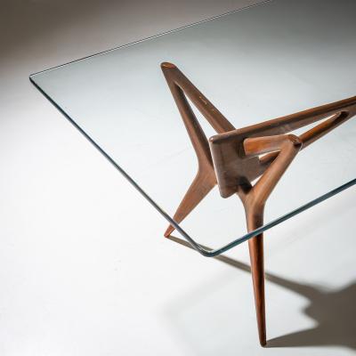 Sculptural Dining Table Italy 1950s