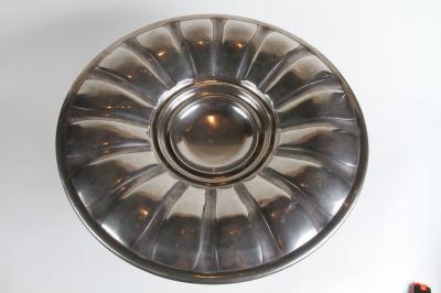 Sculptural French Pewter Centerpiece