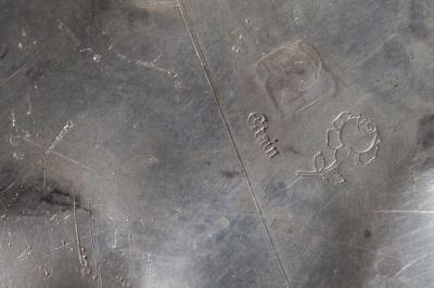 Sculptural French Pewter Centerpiece