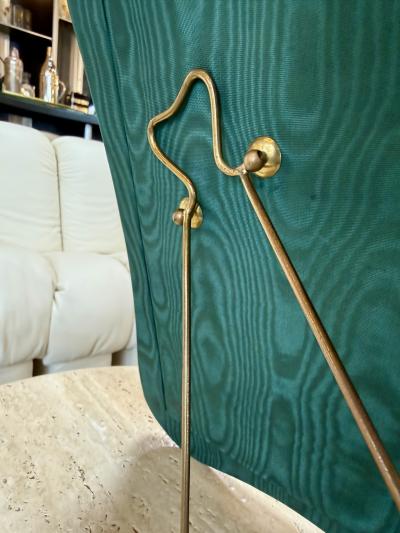 Sculptural Green Velvet Picture Frame