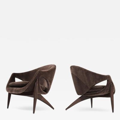 Sculptural Lounge Chairs by Luigi Tiengo for Cimon Canada C 1960s