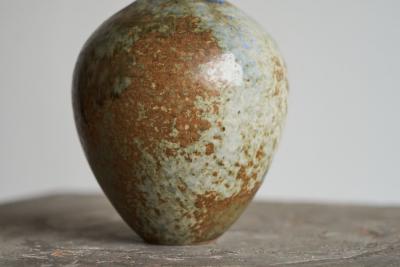 Sculptural Mid Century Studio Pottery Vase 1960s