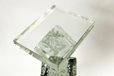 Sculptural Murano Ice Cube Drinks Table Contemporary