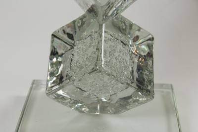 Sculptural Murano Ice Cube Drinks Table Contemporary