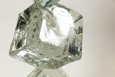 Sculptural Murano Ice Cube Drinks Table Contemporary