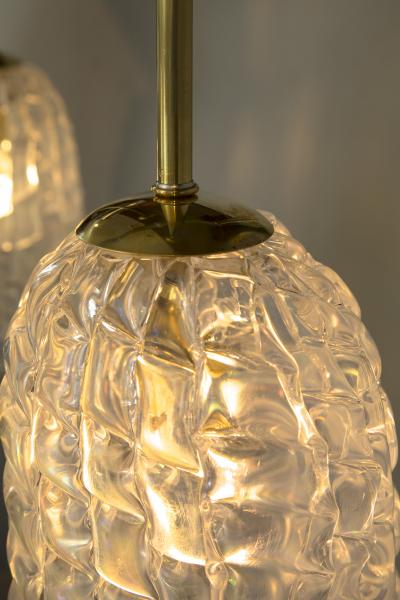 Sculptural Murano Ribbon Ceiling Pendants