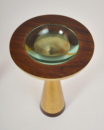 Sculptural Pair of Italian Side Tables Italy 1950s