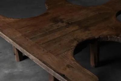 Sculptural Primitive Coffee Table France 19th Century