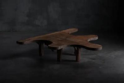 Sculptural Primitive Coffee Table France 19th Century