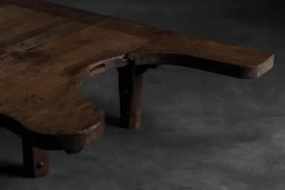 Sculptural Primitive Coffee Table France 19th Century