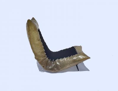Sculptural Resin Chair