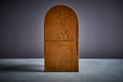 Sculptural Scandinavian Modern Chair in Wood Denmark 1960s