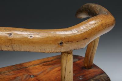 Sculptural Scandinavian Wabi Sabi Chair 1940s