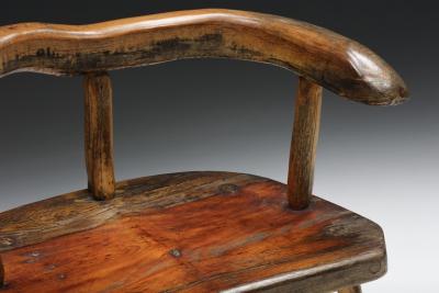 Sculptural Scandinavian Wabi Sabi Chair 1940s